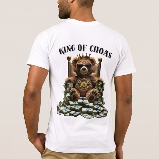King of Choas T-shirt van hoge kwaliteit (Achterkant)