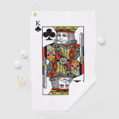 King of Clubs Golfhanddoek (Insitu)