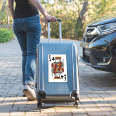 King of Clubs Sticker (Koffer Insitu)