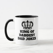 King Of Dad Jokes Mok - Grappig Vaderdag Gift (Links)