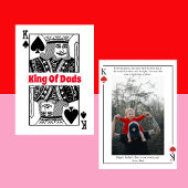 King Of Dads Spelen Kaart Happy Vaderdag Kaart