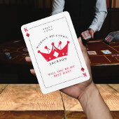 King of Diamonds Poker Beste Man Voorstel Kaart