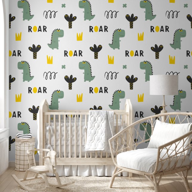 King of Dinosaurs - ROAR Behang (Kinderen)
