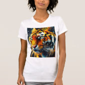 King of Fire - Fierce Lion T-Shirt (Voorkant)