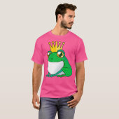 King of Frogs I Frog Prince Frog T-shirt (Voorkant volledig)