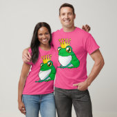 King of Frogs I Frog Prince Frog T-shirt (Unisex)