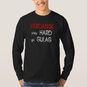 King of Gulag Duty Call Warzone Video Game T-shirt