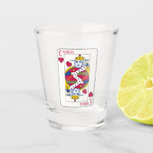 King of Hearts Custom Name Play Card