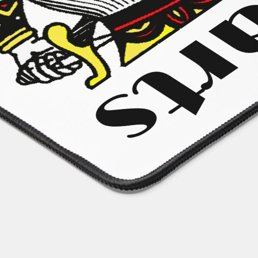 King of Hearts Design Desk Mat (Hoek)