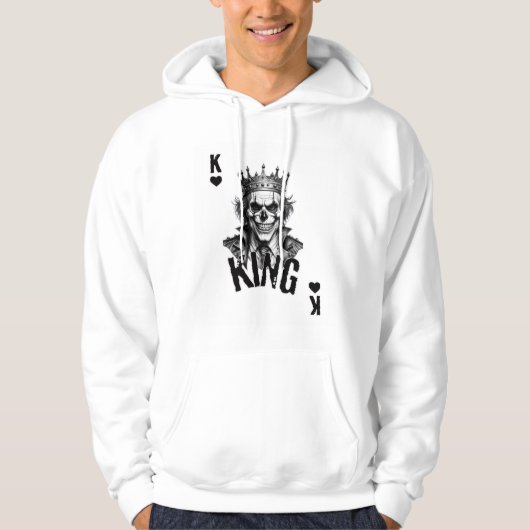 king of hearts hoodie (Voorkant)