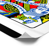 King Of Hearts Playing Card Valentine Costume  Poster (Hoek)