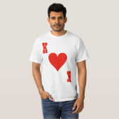 King of Hearts T-Shirt (Voorkant volledig)