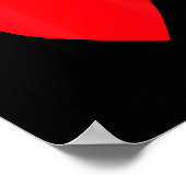 King Of Hearts Valentine's Day Lover Royal Flush F Poster (Hoek)