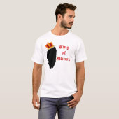 King of Illinois T-shirt (Voorkant volledig)