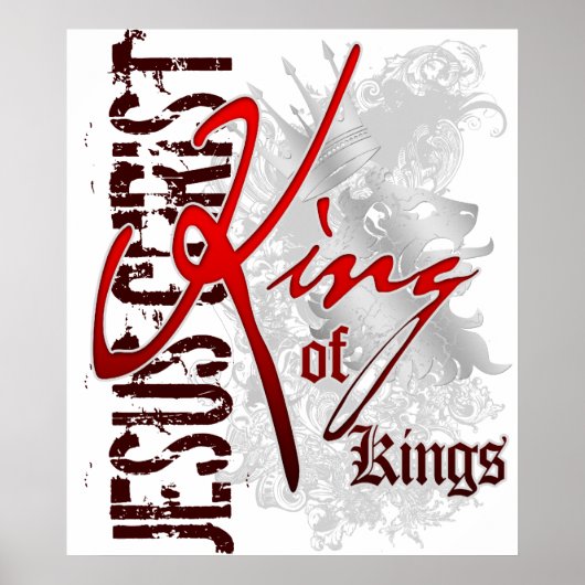 King of Kings Canvas Poster (Voorkant)