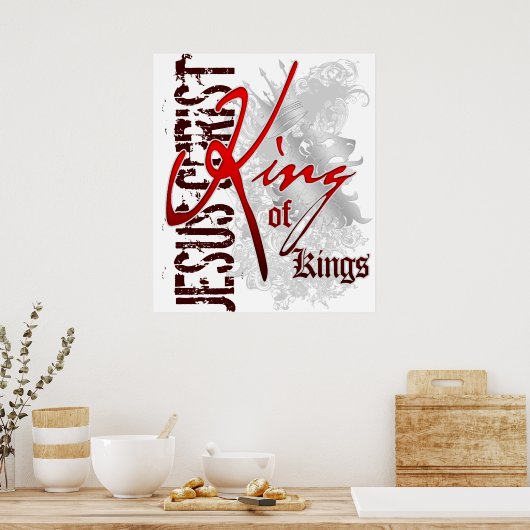 King of Kings Canvas Poster (Keuken)