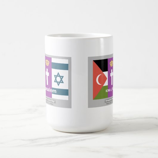 King of Kings Jerusalem Mug Koffiemok (Center)