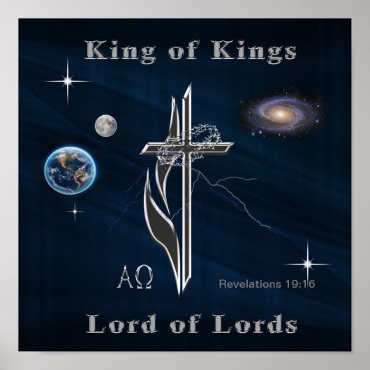 King Of KINGs Jesus poster (Voorkant)