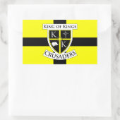King of Kings Kruisvaarders Vlag Sticker (Tas)