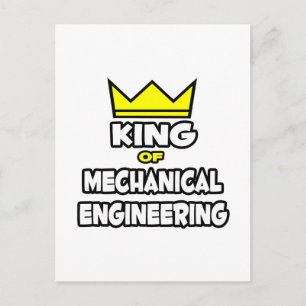 King of Mechanical Engineering Briefkaart