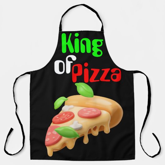 King of Pizza Schort (Voorkant)