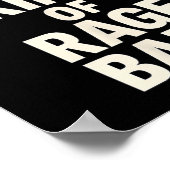 King Of Rage Bait Funny Internet Meme Gamer Quote  Poster (Hoek)