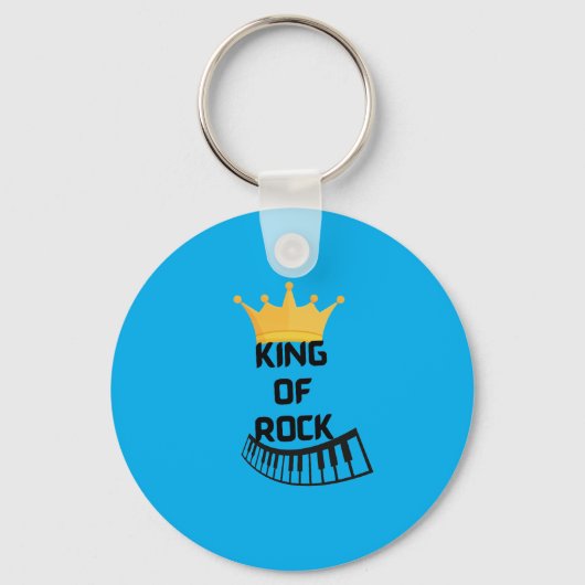 King of Rock op de sleutelhanger (Voorkant)