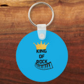 King of Rock op de sleutelhanger (Achterkant)