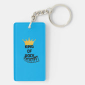 King of Rock op de sleutelhanger (achterkant)