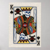 King of Skulls Poster (Voorkant)