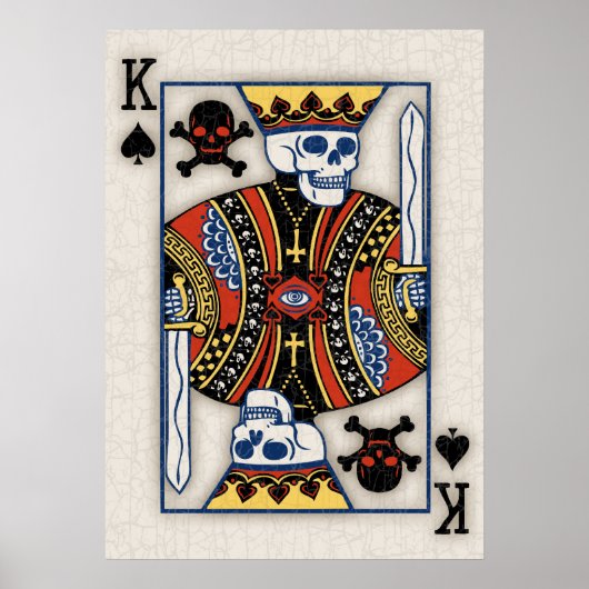 King of Skulls Poster (Voorkant)