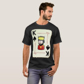 King Of Spades Deck Of Cards  Halloween Costume T-shirt (Voorkant volledig)