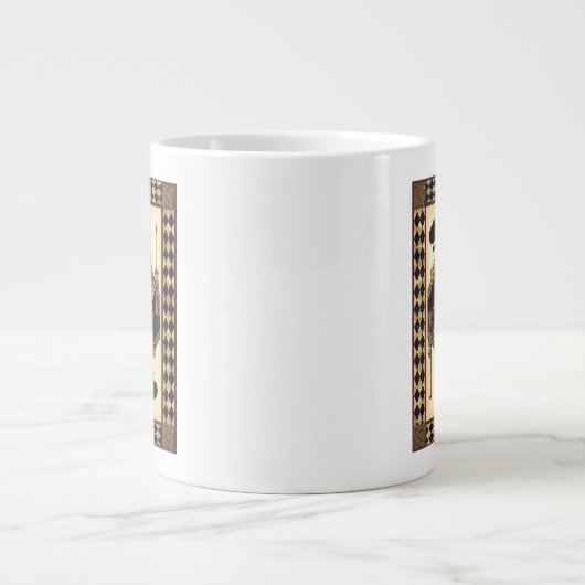 King of Spades-speelkaart van Vision Studio Grote Koffiekop (Voorkant)