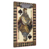 King of Spades-speelkaart van Vision Studio Klembord (Rechts)