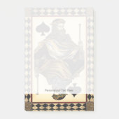 King of Spades-speelkaart van Vision Studio Post-it® Notes (Voorkant)