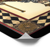 King of Spades-speelkaart van Vision Studio Poster (Hoek)