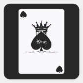 King of Spades sticker (Voorkant)