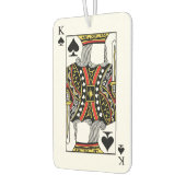 King of Spades - Voeg uw Afbeelding Luchtverfrisser (Links)