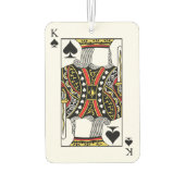 King of Spades - Voeg uw Afbeelding Luchtverfrisser (Achterkant)