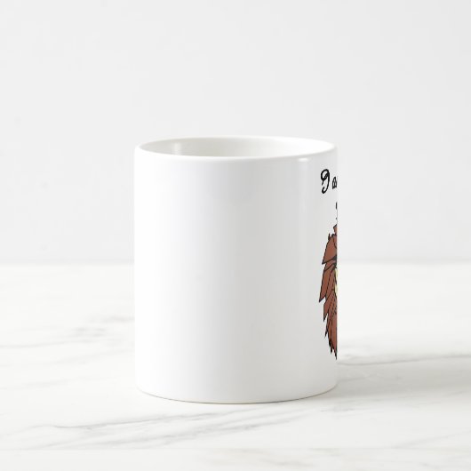 King of Strength – Geometric Lion Mug Koffiemok (Center)