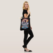 King of the Blue Deep Tote Bag (Op model)