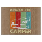 King of the Camper Snijplank (Voorkant)