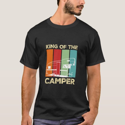 King of the Camper T-shirt (Voorkant)