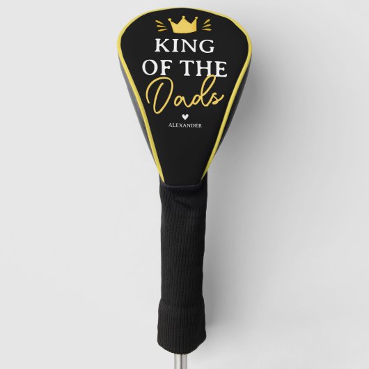 King of the Dads Vaderdag Golfheadcover (Voorkant)