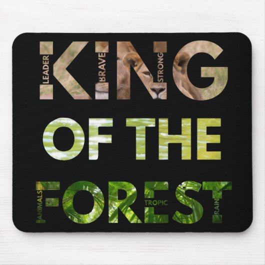 King of the Forest  Muismat (Voorkant)