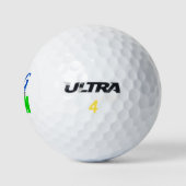 king of the green dark green golfballen (Logo)