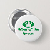 King of the Green Ronde Button 5,7 Cm (Voorkant /achterkant)