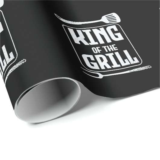 King of the GRILL Cadeaupapier (Rol Hoek)