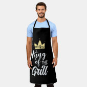 King of the Grill Chef Schort, Hilarisch BBQ Cook Schort (Gedragen)