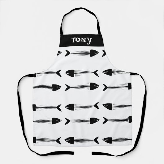 King of the Grill: Custom All-Over Print Schort (Voorkant)